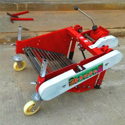 手扶帶土豆紅薯收獲機 小型馬鈴薯地瓜收獲機 農(nóng)用收獲機廠家直銷