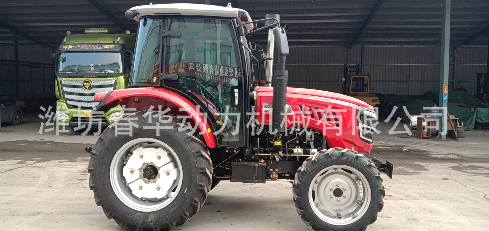 7-拖拉機1004－紅色