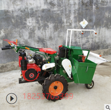 小型家用收獲機(jī) 適用手扶拖拉機(jī)割臺省力收玉米機(jī) 前置收割機(jī)圖片