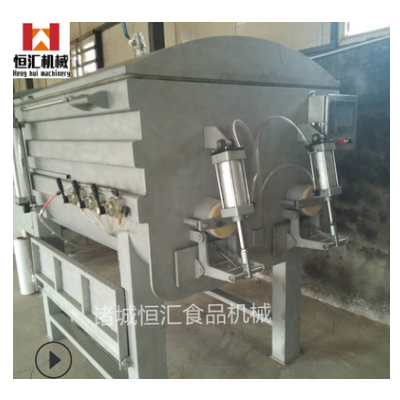 廠家定制真空拌餡機(jī),哈爾濱紅腸拌餡機(jī),2000型獅子頭真空拌餡機(jī)