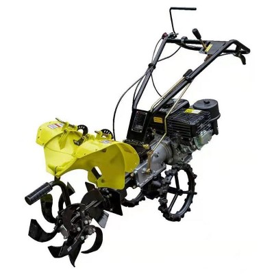 定制嘉盛微耕機除草翻地家用小型多功能耕地機犁地耕田農用旋耕機