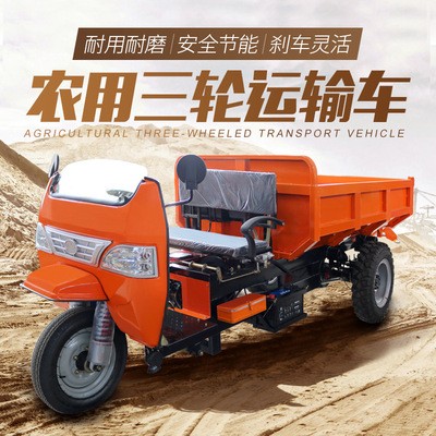 廠家直供農(nóng)用運(yùn)輸 農(nóng)用果園三輪運(yùn)輸車(chē)自卸式運(yùn)輸車(chē)耐磨耐用