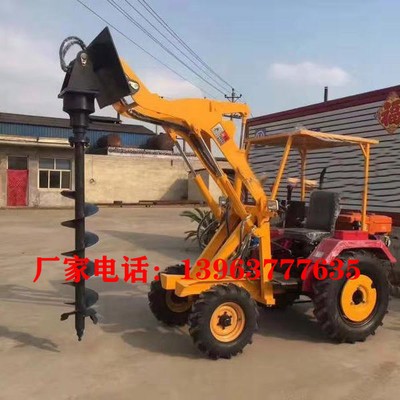 農(nóng)用抓木抓草機(jī)小型柴油動(dòng)力的鏟車(chē)一機(jī)兩用的輪式裝載車(chē)