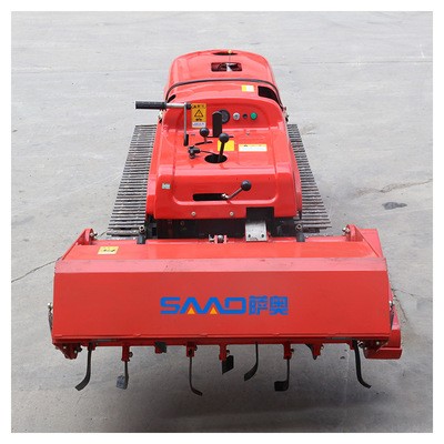 微耕耕地機 農(nóng)用履帶式多功能開溝機 除草翻地施肥回填果園管理機