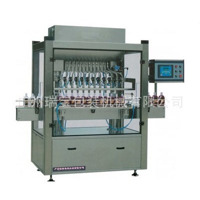 4頭花生醬灌裝線 藍莓果醬定量灌裝設備 全自動活塞式濃醬灌裝機