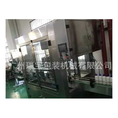 全自動沙拉醬灌裝機 6頭活塞式濃醬灌裝線 蜂蜜自動定量灌裝設備