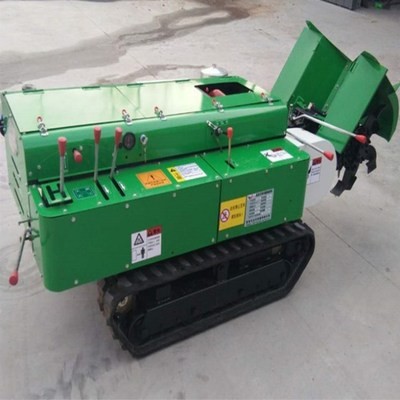 履帶式柴油旋耕機(jī) 多功能履帶式柴油耕地施肥機(jī) 廠家直銷