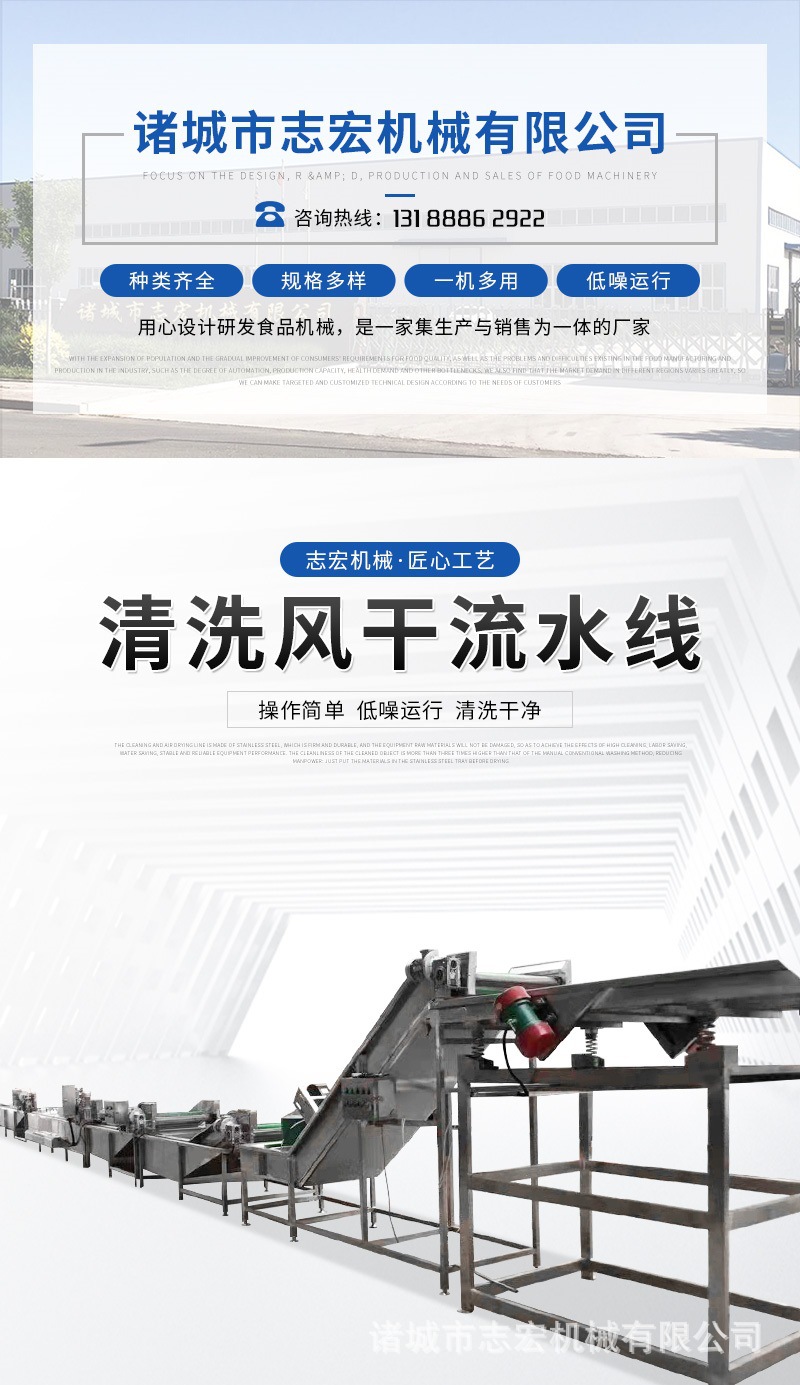 清洗風干機詳情頁