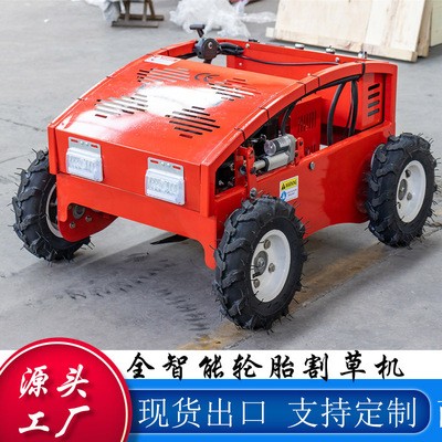 隆鑫發(fā)動機(jī)遙控割草機(jī)農(nóng)林園林油電混動智能打草剪草小型割草機(jī)