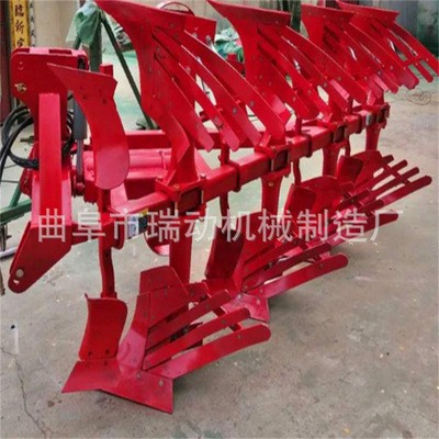 大型液壓翻轉犁柵條鏡面拖拉機深耕帶定幅調幅耕地犁三四鏵合墑器