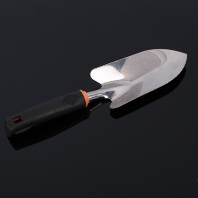 源頭廠家曉勇膠柄不銹鋼鏟 經久耐用家庭盆栽膠柄不銹鋼鏟批發