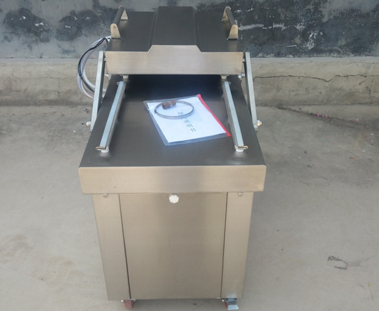 雙室700型凹室真空包裝機糧食 寵物食品專用磚型包裝機廠家包郵價