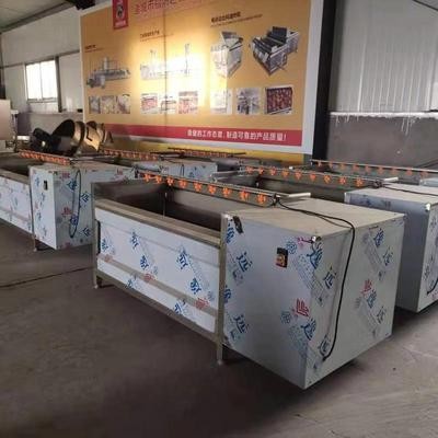 現貨供應蓮藕去皮清洗機 果蔬清洗設備 十毛刷 土豆清洗機