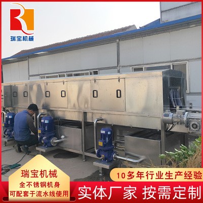 塑料筐食品筐清洗機(jī) 塑料筐清洗設(shè)備 塑料盤清洗機(jī)瑞寶機(jī)械