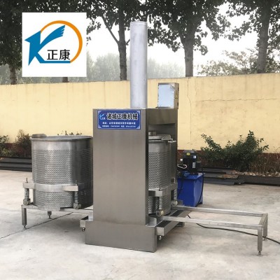 不銹鋼水果碎壓榨脫汁機(jī) 帶外筒自動(dòng)蘋果取汁機(jī) 液壓海帶壓榨機(jī)