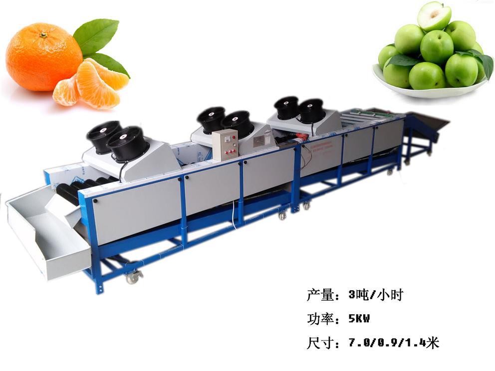 水果機 毛刷清洗機 臍橙馬鈴薯分級機 廠家直銷 果蔬洗果設(shè)備