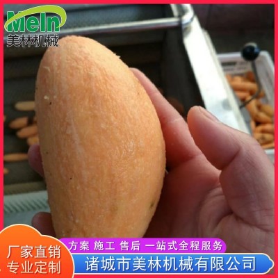 土豆根莖類毛輥清洗機 海蠣子扇貝毛刷去泥清洗機 全自動清洗設備