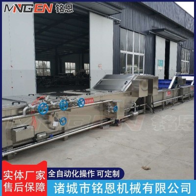 全自動低溫巴氏殺菌機(jī) 蒸煮漂燙機(jī) 罐裝飲料醬菜巴氏殺菌流水線