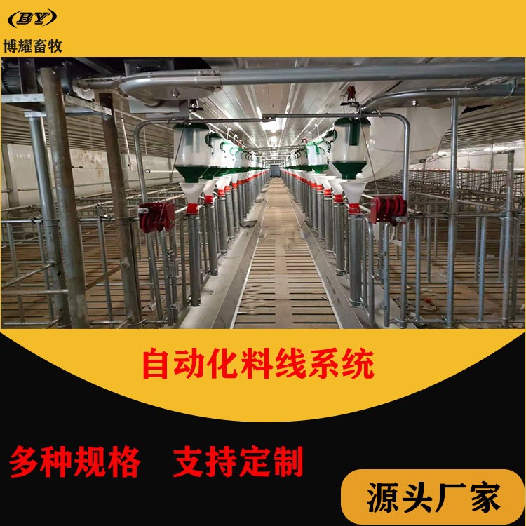自動(dòng)化養(yǎng)殖料塔料線系統(tǒng) 德州博耀供應(yīng)賽盤(pán)料線 102料線