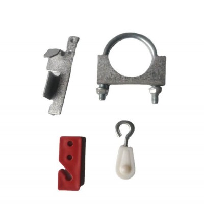 雞水線料線配件45管卡水線調節板料線調節板升降滑輪散養雞配件