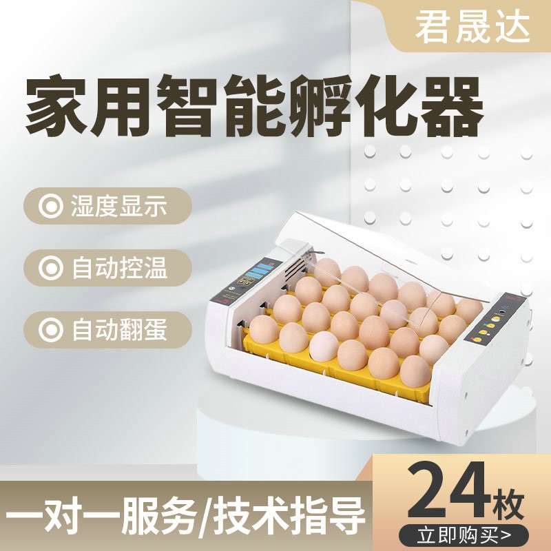 HHD24枚孵化機(jī)小型家用迷你全自動小雞孵化器全自動養(yǎng)雞設(shè)備
