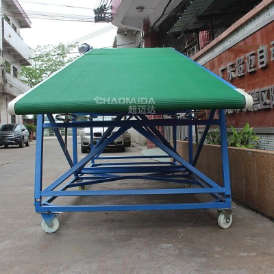 供應爬坡移動皮帶式輸送機 物流上下輸送線 重型礦用皮帶輸送機