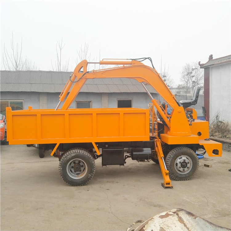 四不像隨車挖掘機(jī) 功能挖掘裝載一體機(jī) 四不像隨車挖抓機(jī)