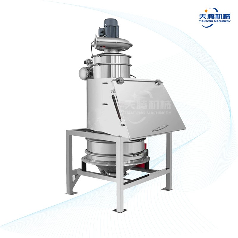 注塑顆粒粉末無(wú)塵投料機(jī) 短絲級(jí)納米竹炭粉不銹鋼化工無(wú)塵投料站