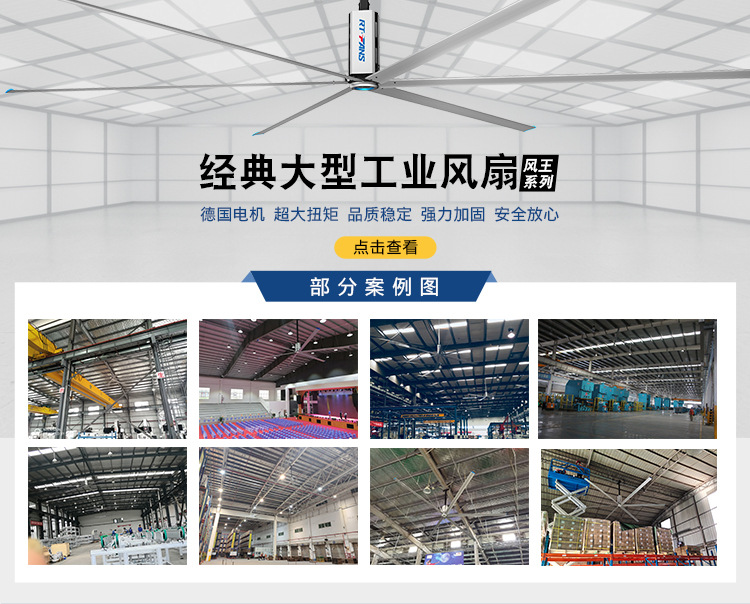 工業低噪音通風機