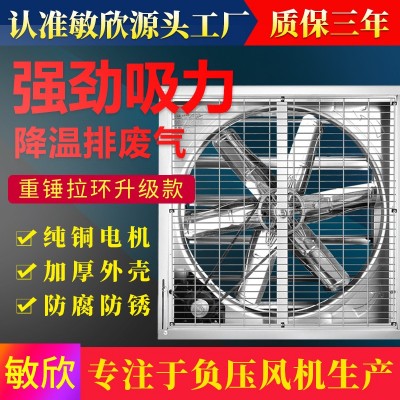 敏欣工廠加厚通風換氣扇設備排氣扇大功率負壓風機工業風扇