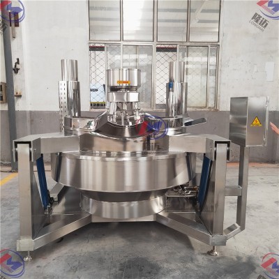 玫瑰花醬行星炒鍋 多爪多頭果醬花醬炒制設(shè)備 燃?xì)獯笮统瘁u機(jī)