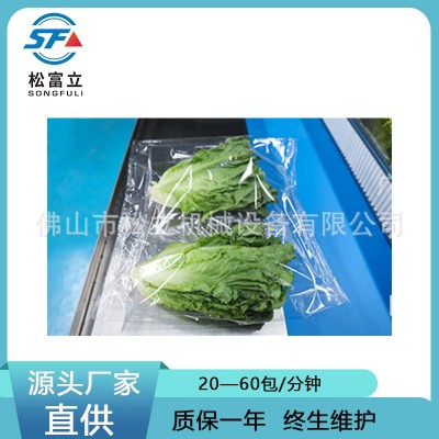 全自動伺服蔬菜包裝機(jī) 自動感應(yīng)袋長葉菜包裝機(jī) 防止?fàn)C傷功能