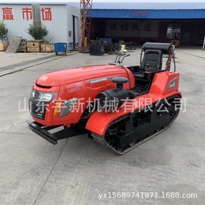 芹菜大棚旋耕起壟機 單缸農用小四輪拖拉機 偏座低矮果園管理機