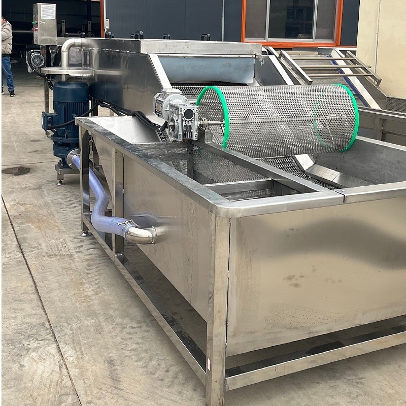 大姜專用高壓清洗機 大姜清洗切片烘干線 大姜清洗加工設(shè)備