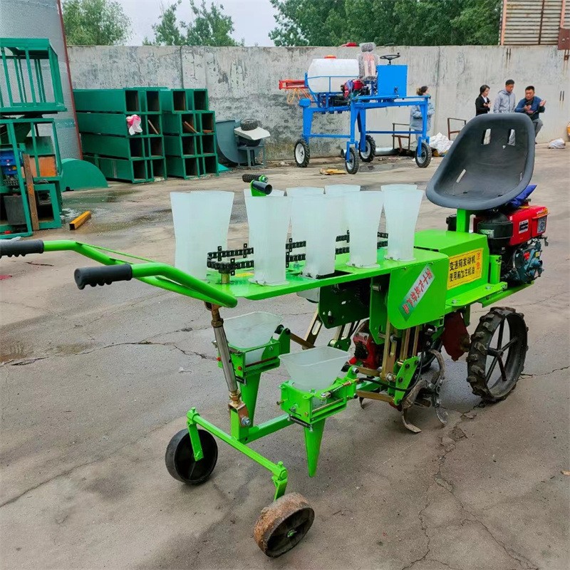 單行雙行辣椒移栽機 乘坐式自走式辣椒移栽機 秧苗移栽插苗機