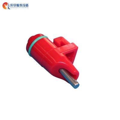 廠家QZH慶安養殖 偏嘴 鴨用乳頭飲水器 水線 畜牧養殖設備
