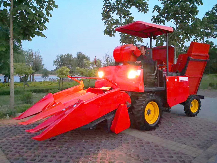 后置扒皮玉米聯(lián)合收割機(jī) 2行倒伏玉米收獲機(jī) 3行背負(fù)式青儲玉米收