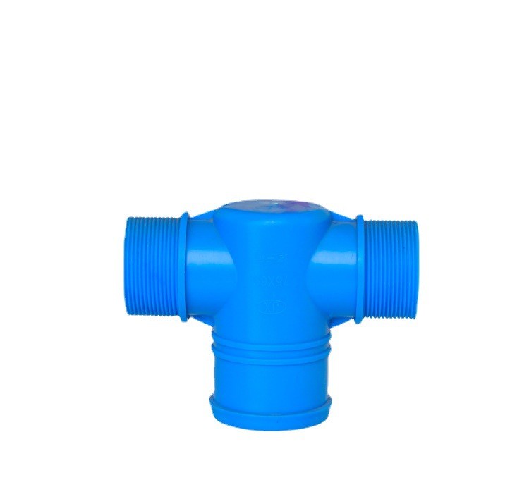 現貨出售農用滴灌帶主管道配件陽紋三通四通堵三通以及閥門等配套