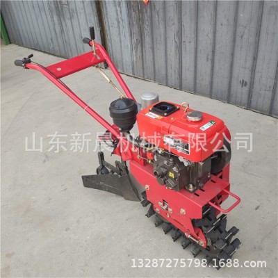 水冷8馬力鏈軌微耕機 獨輪小紅牛犁地機 手扶式趟地開溝機