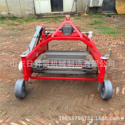 震動式土豆收獲機手扶拖拉機帶土豆收獲機 鏈條式土豆收獲機