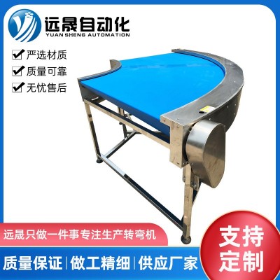 東莞源頭廠家直供食品行業(yè)刀口轉彎機 45度拐角轉彎機