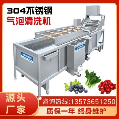 黃綠豆芽氣泡噴淋清洗機(jī) 紅豆青椒清泥沙去雜設(shè)備 高壓噴淋機(jī)械