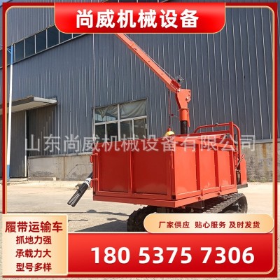 多功能山地虎履帶式運(yùn)輸車(chē)小型爬坡王爬山運(yùn)料機(jī)農(nóng)用隨車(chē)吊拖拉機(jī)