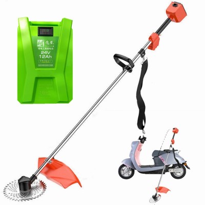 無(wú)刷電動(dòng)割草機(jī)大功率充電背負(fù)式打草機(jī)園林割罐機(jī)鋰電割草機(jī)