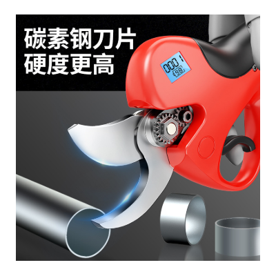 新款無線鋰電修枝剪果樹充電式鋰電園藝剪刀修枝神器