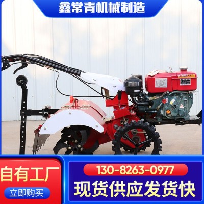 小型手扶式農(nóng)用170型微耕機(jī) 多功能土壤旋耕機(jī)菜園開溝培土機(jī)