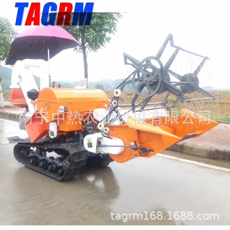 2019熱賣 家用水稻收割機 小型水稻聯合收割機