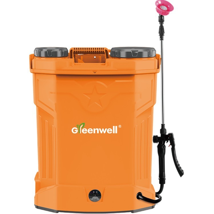 新款20L農(nóng)用電動噴霧器背負(fù)式高壓噴霧器打藥機鉛酸鋰電噴霧器