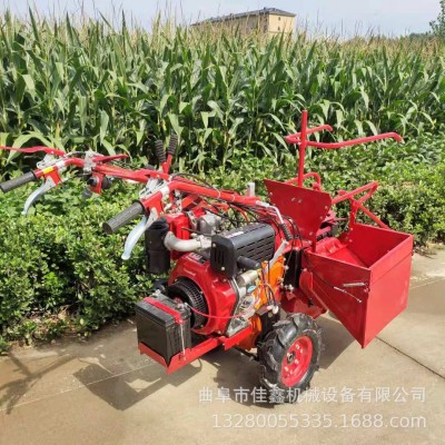 莖穗兼收型收棒子機價格 自走式玉米收獲機 兩行收玉米機