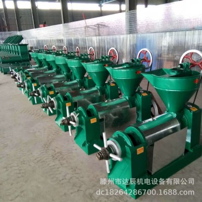 廠家供應亞麻籽榨油機 多功能食用油榨油機 笨榨大豆油榨油機